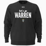 Warren Blue Devils <span class="pdp-name-mascot">Warren Blue Devils</span> UA Men's Icon Fleece Crew Front Thumbnail