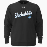 Kansas Jackrabbits <span class="pdp-name-mascot">Kansas School Jackrabbits</span> UA Men's Icon Fleece Crew Front Thumbnail