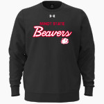 Minot State Beavers <span class="pdp-name-mascot">Minot State Beavers</span> UA Men's Icon Fleece Crew Front Thumbnail