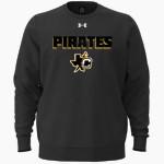 CRANDALL HIGH SCHOOL PIRATES UA Men's Icon Fleece Crew Front Thumbnail