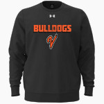 Vacaville Bulldogs <span class="pdp-name-mascot">Vacaville High School Bulldogs</span> UA Men's Icon Fleece Crew Front Thumbnail