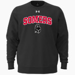 Somers Softball Spartans UA Men's Icon Fleece Crew Front Thumbnail