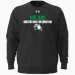 GREATER HOULTON CHRISTIAN ACADEMY <span class="pdp-name-mascot">GREATER HOULTON CHRISTIAN ACAD EAGLES</span> UA Men's Icon Fleece Crew Front Thumbnail
