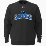 Marian SABRES <span class="pdp-name-mascot">Marian University SABRES</span> UA Men's Icon Fleece Crew Front Thumbnail