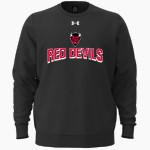 Chaffee Red Devils <span class="pdp-name-mascot">Chaffee Schools Red Devils</span> UA Men's Icon Fleece Crew Front Thumbnail