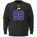 Bergman Dolphins UA Men's Icon Fleece Crew Front Thumbnail