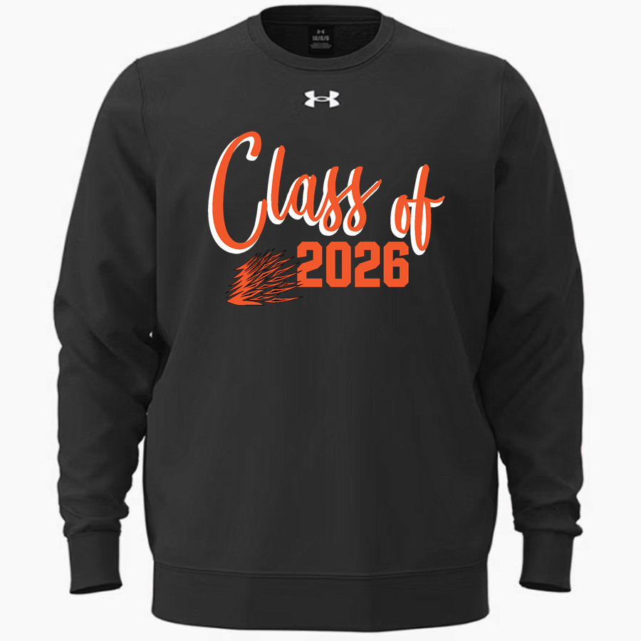 SPRINGTOWN HIGH SCHOOL PORCUPINES UA Men's Icon Fleece Crew