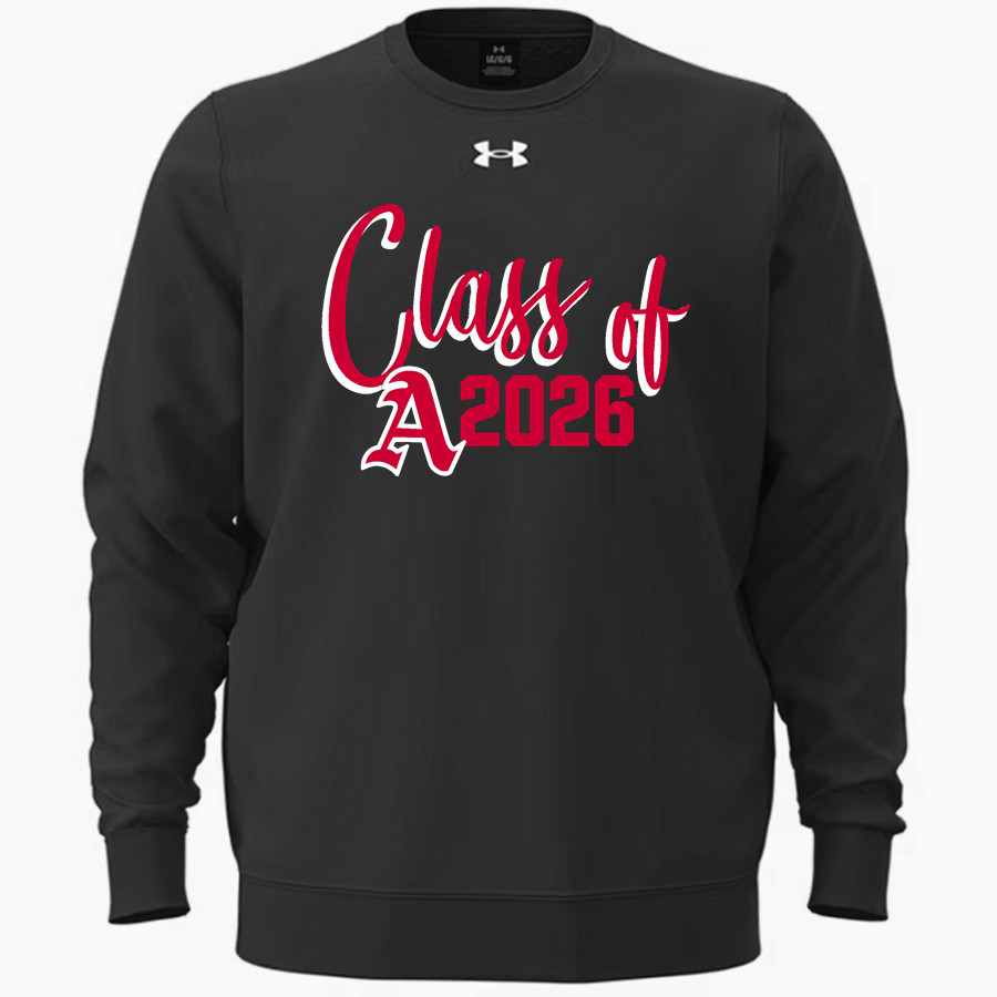 ASPEN HIGH SCHOOL SKIERS <span class="pdp-name-mascot">ASPEN SKIERS</span> UA Men's Icon Fleece Crew