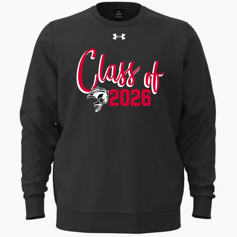 MOT Charter Mustangs UA Men's Icon Fleece Crew