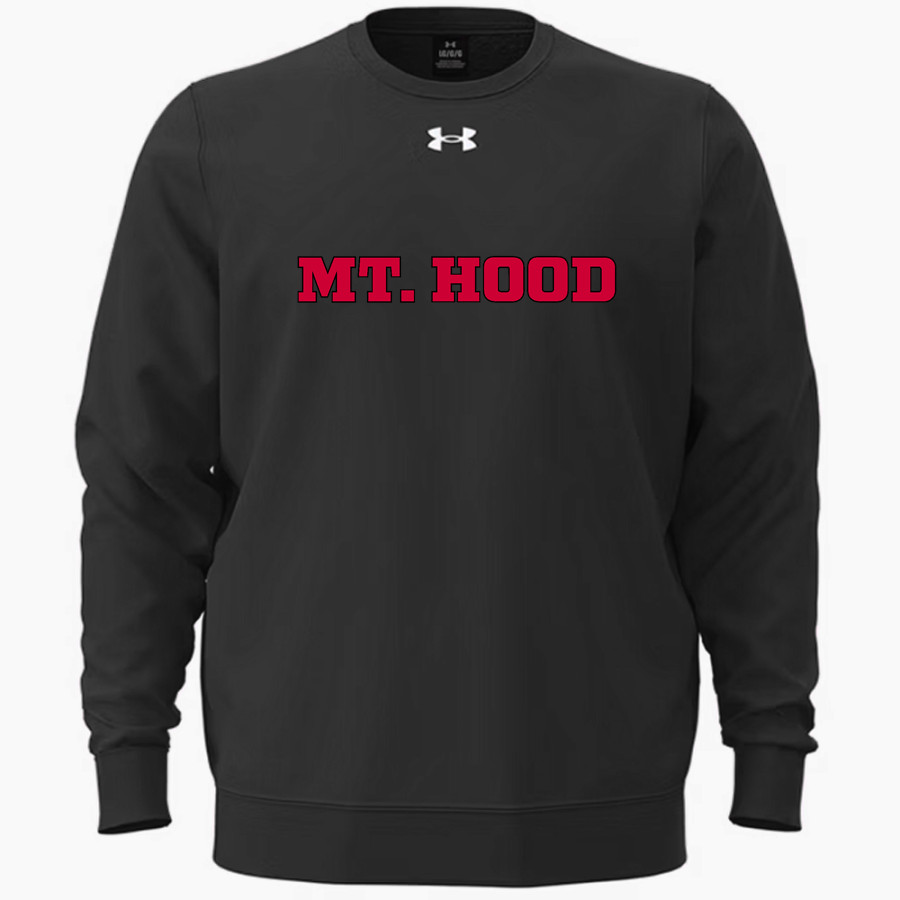 Mt. Hood Community College Mt. Hood Community C <span class="pdp-name-mascot">Mt. Hood Community College</span> UA Men's Icon Fleece Crew
