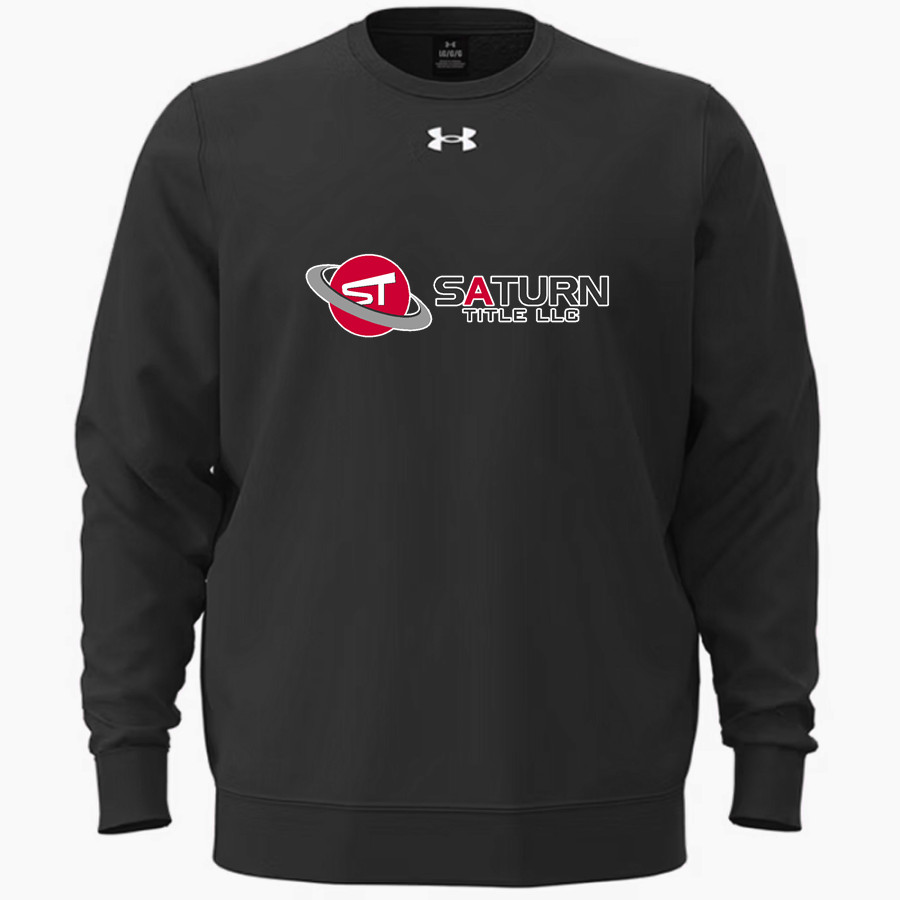 Saturn Title LLC Saturn Title <span class="pdp-name-mascot">Saturn Title LLC</span> UA Men's Icon Fleece Crew