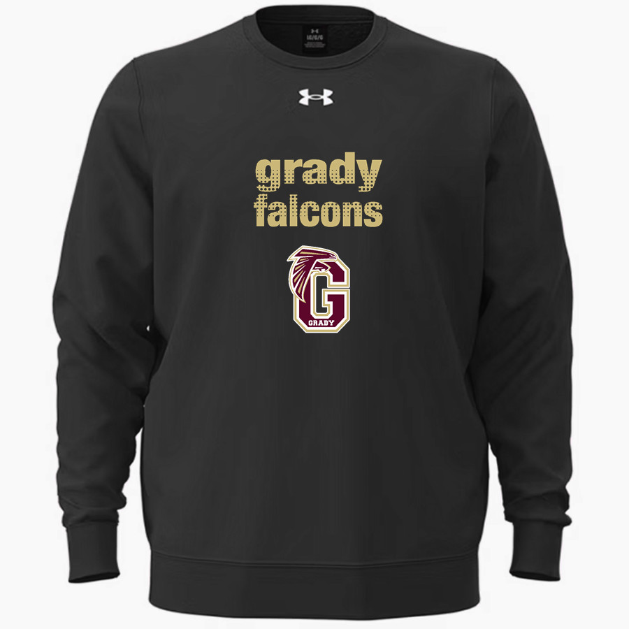 WM E GRADY VOC TECH SCHOOL FALCONS UA Men's Icon Fleece Crew