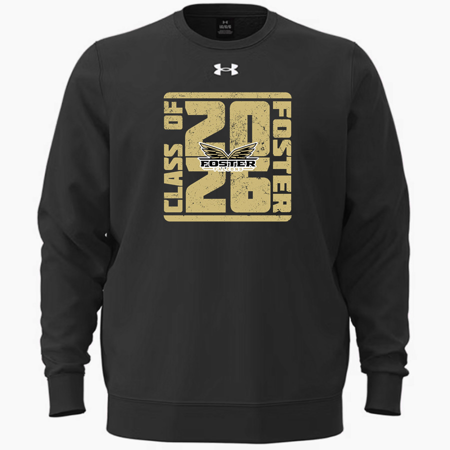 FOSTER HIGH SCHOOL FALCONS <span class="pdp-name-mascot">FOSTER FALCONS</span> UA Men's Icon Fleece Crew