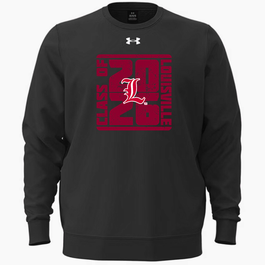 LOUISVILLE HIGH SCHOOL WILDCATS <span class="pdp-name-mascot">LOUISVILLE WILDCATS</span> UA Men's Icon Fleece Crew