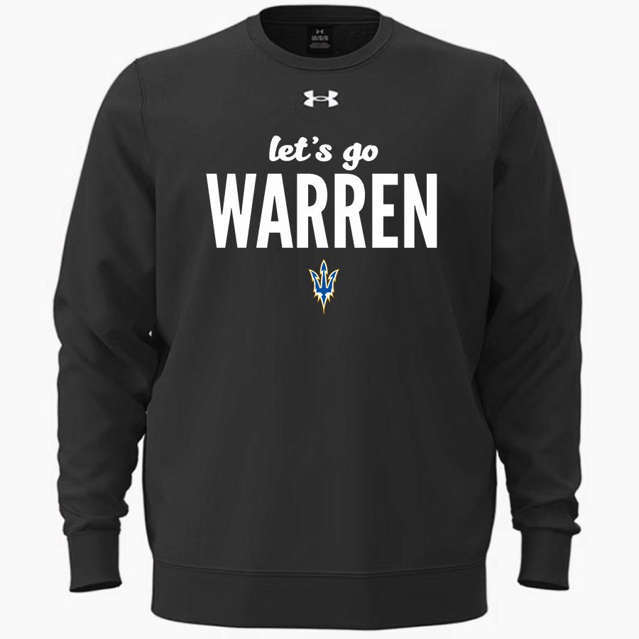 Warren Blue Devils <span class="pdp-name-mascot">Warren Blue Devils</span> UA Men's Icon Fleece Crew