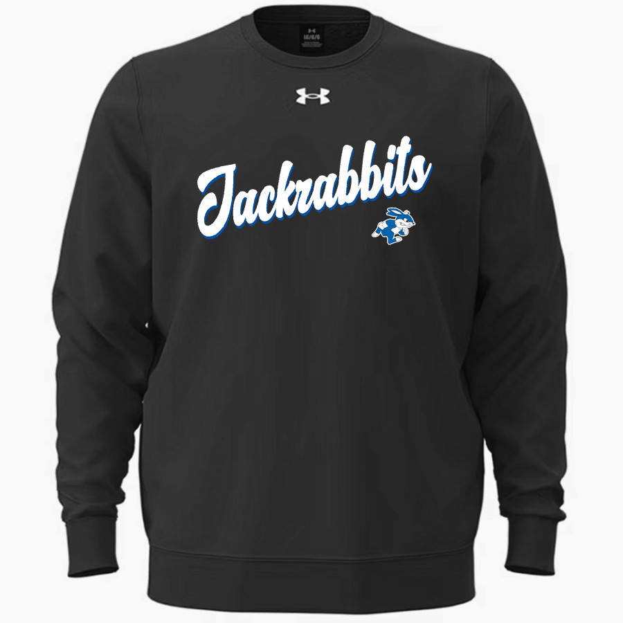 Kansas Jackrabbits <span class="pdp-name-mascot">Kansas School Jackrabbits</span> UA Men's Icon Fleece Crew