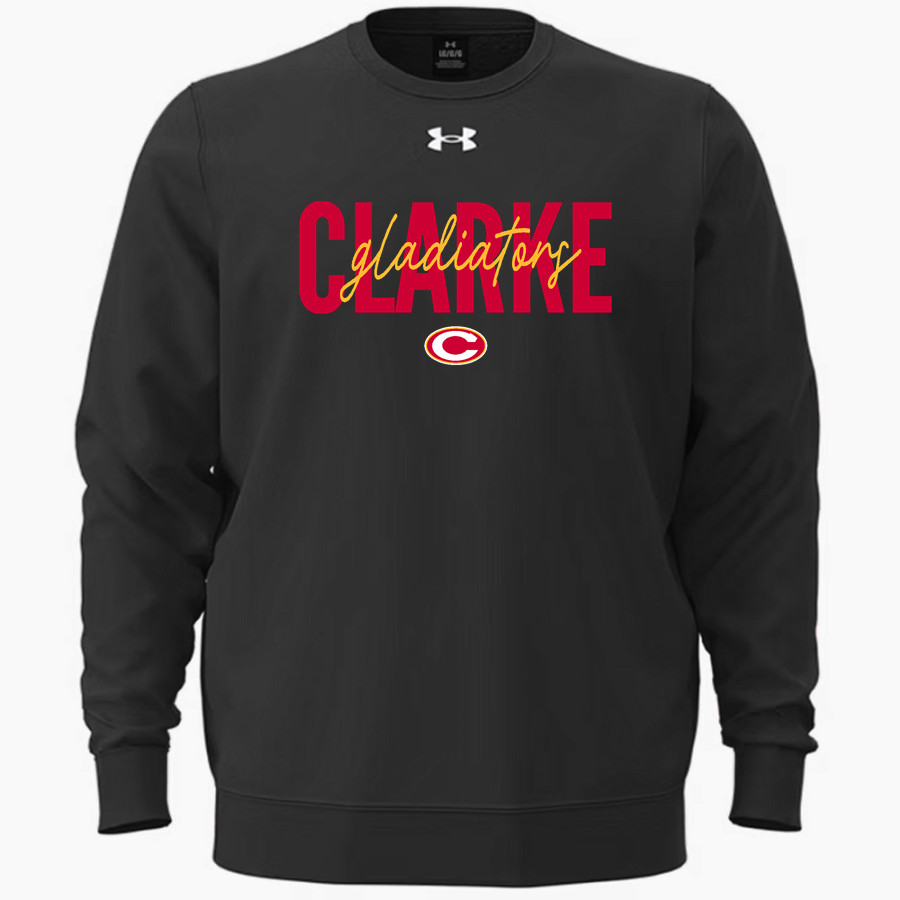 CLARKE CENTRAL HIGH SCHOOL GLADIATORS <span class="pdp-name-mascot">CLARKE GLADIATORS</span> UA Men's Icon Fleece Crew