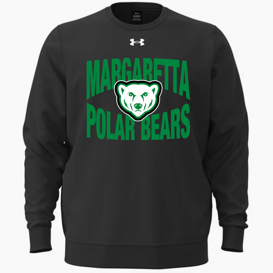 MARGARETTA HIGH SCHOOL POLAR BEARS <span class="pdp-name-mascot">MARGARETTA POLAR BEARS</span> UA Men's Icon Fleece Crew