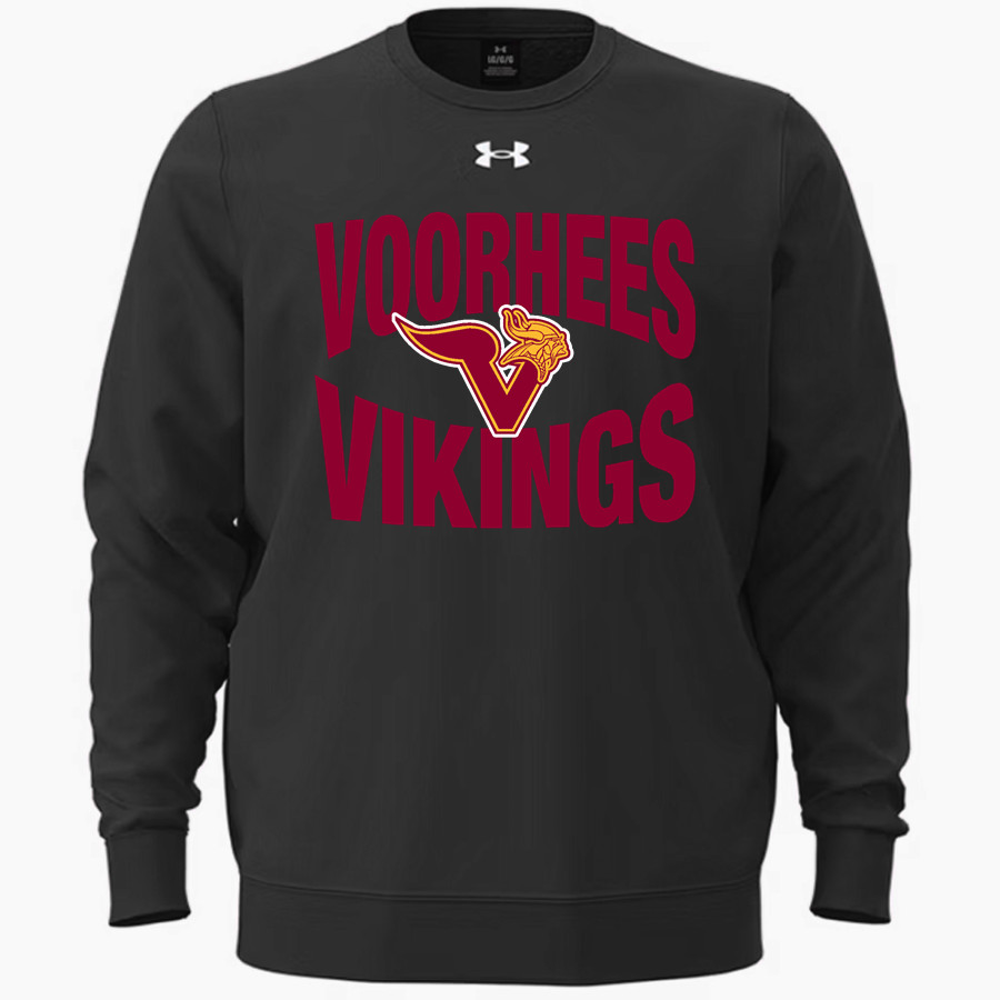 VOORHEES VIKINGS official sideline store UA Men's Icon Fleece Crew