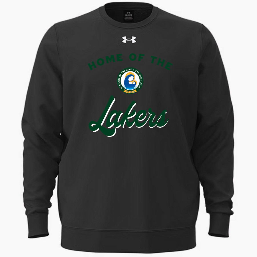 Our Lady of the Lake Catholic Lakers UA Men's Icon Fleece Crew