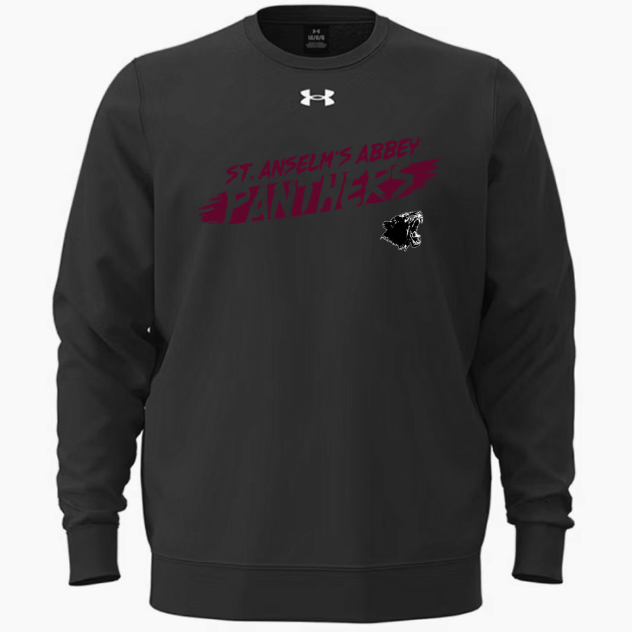 St. Anselm's Abbey Panthers <span class="pdp-name-mascot">Saint Anselm's Abbey Panthers</span> UA Men's Icon Fleece Crew