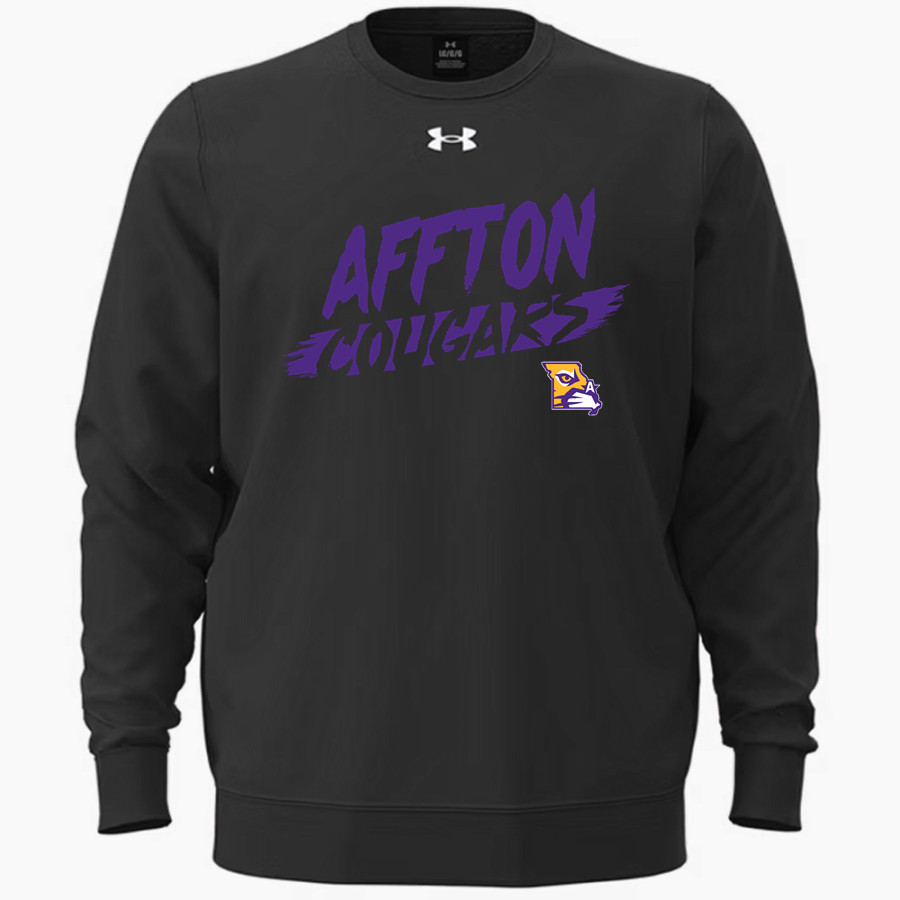 AFFTON HIGH SCHOOL Cougars Online Store UA Men's Icon Fleece Crew