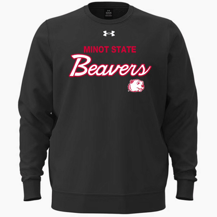 Minot State Beavers <span class="pdp-name-mascot">Minot State Beavers</span> UA Men's Icon Fleece Crew