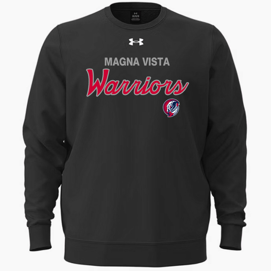 MAGNA VISTA HIGH SCHOOL WARRIORS <span class="pdp-name-mascot">MAGNA VISTA WARRIORS</span> UA Men's Icon Fleece Crew