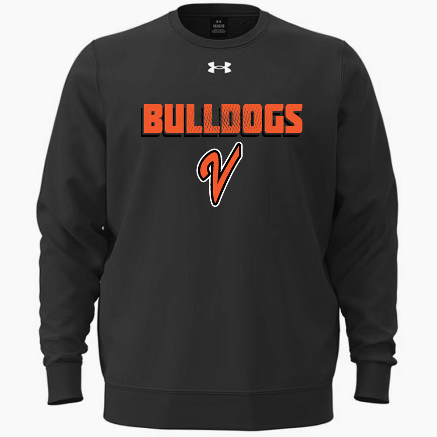 Vacaville Bulldogs <span class="pdp-name-mascot">Vacaville High School Bulldogs</span> UA Men's Icon Fleece Crew