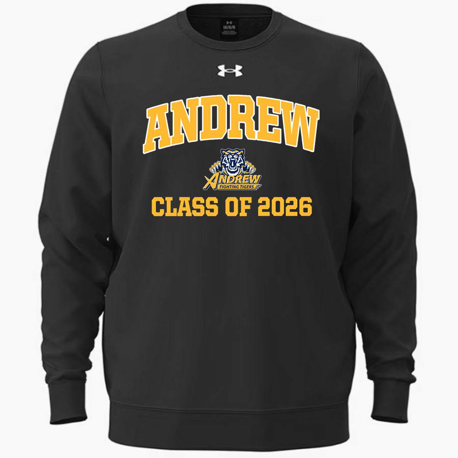Andrew Tigers <span class="pdp-name-mascot">Andrew College Tigers</span> UA Men's Icon Fleece Crew