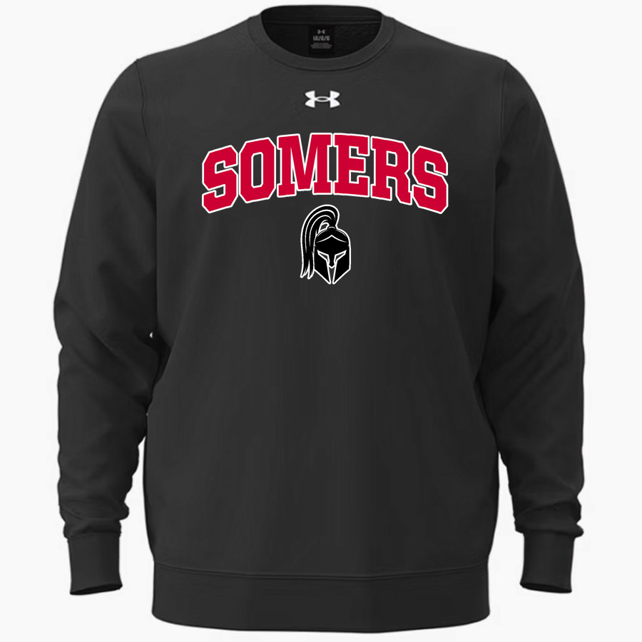 Somers Softball Spartans UA Men's Icon Fleece Crew