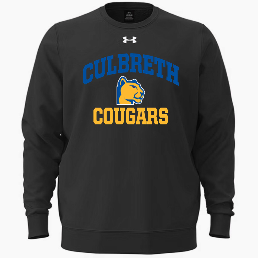 CULBRETH Cougars UA Men's Icon Fleece Crew