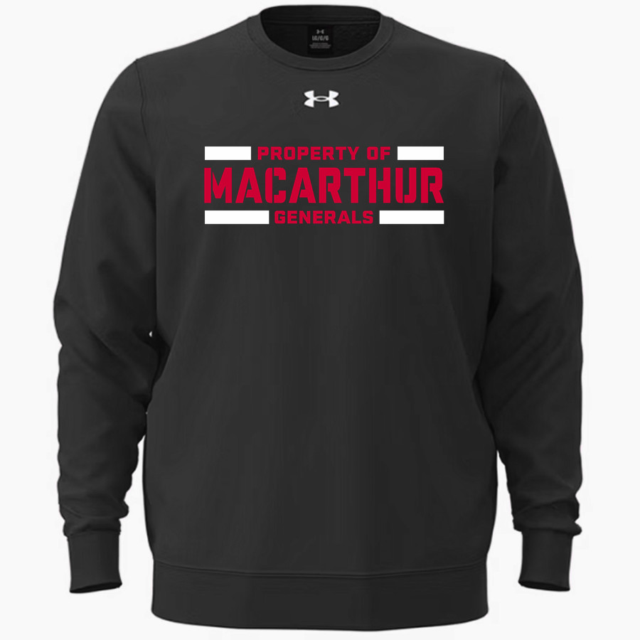 MacArthur Generals <span class="pdp-name-mascot">MACARTHUR HIGH SCHOOL Generals</span> UA Men's Icon Fleece Crew