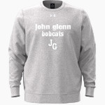 John Glenn Bobcats UA Men's Icon Fleece Crew Front Thumbnail