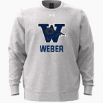 Weber Rams <span class="pdp-name-mascot">Weber Rams</span> UA Men's Icon Fleece Crew Front Thumbnail