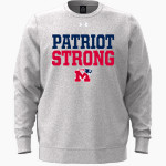 Marion Patriots <span class="pdp-name-mascot">Marion High School Patriots</span> UA Men's Icon Fleece Crew Front Thumbnail