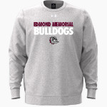 EDMOND MEMORIAL HIGH SCHOOL BULLDOGS <span class="pdp-name-mascot">EDMOND MEMORIAL BULLDOGS</span> UA Men's Icon Fleece Crew Front Thumbnail
