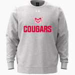 Mountain View Cougars UA Men's Icon Fleece Crew Front Thumbnail