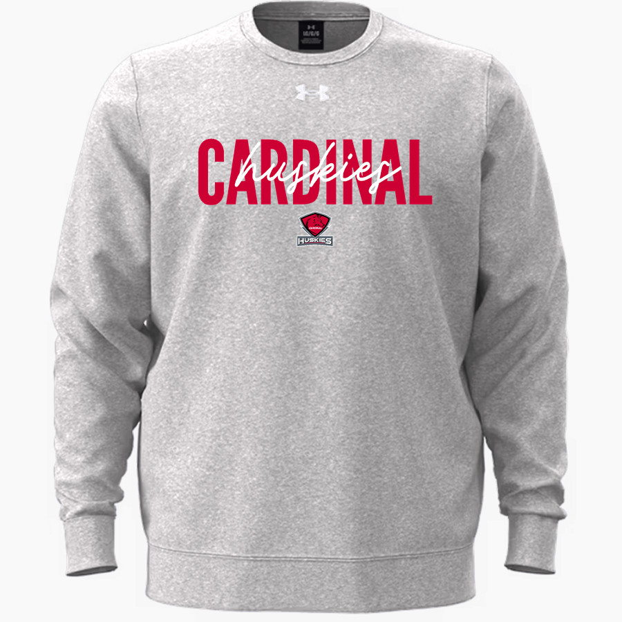 CARDINAL HIGH SCHOOL HUSKIES UA Men's Icon Fleece Crew
