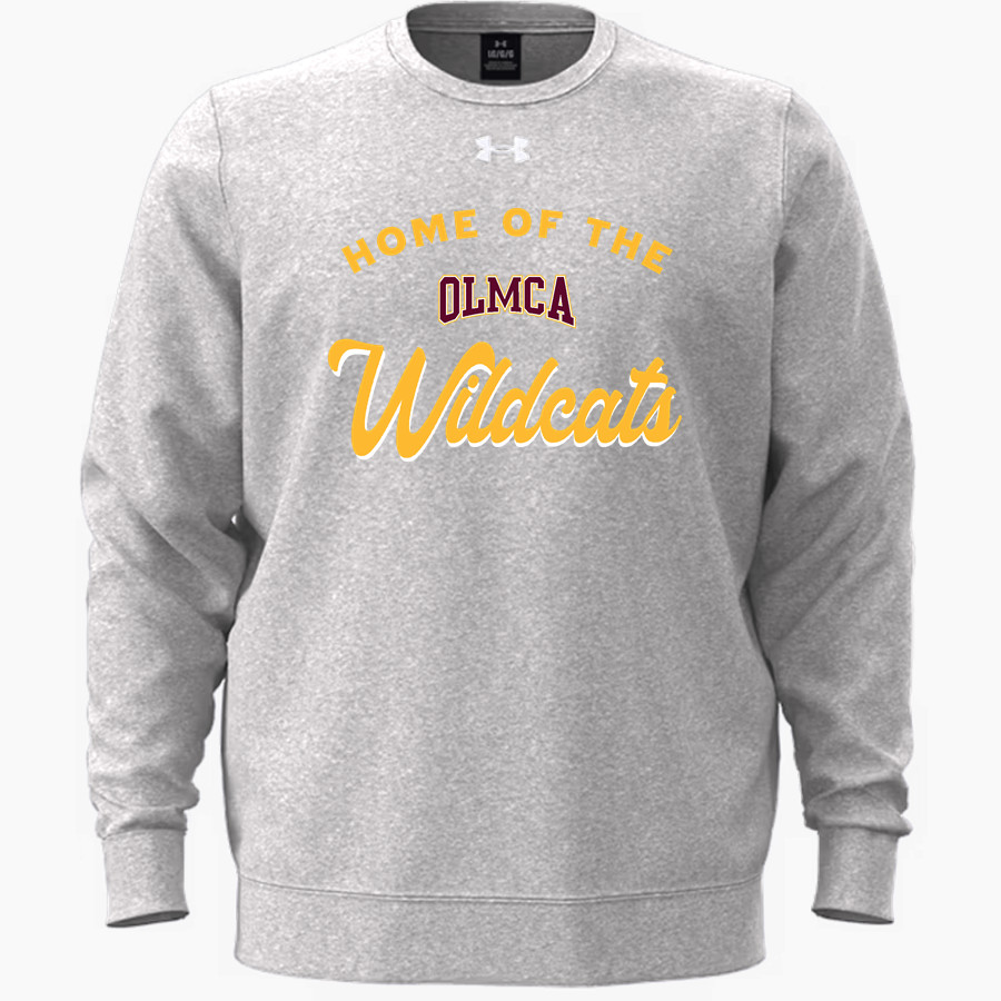OLMCA Wildcats UA Men's Icon Fleece Crew