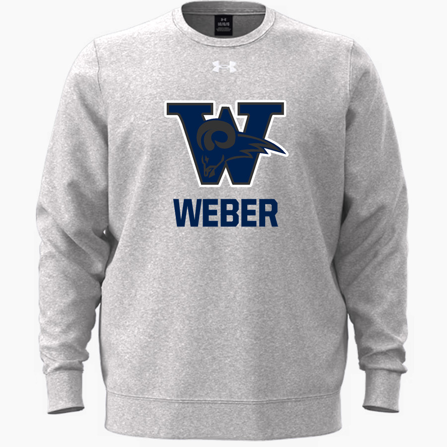 Weber Rams <span class="pdp-name-mascot">Weber Rams</span> UA Men's Icon Fleece Crew