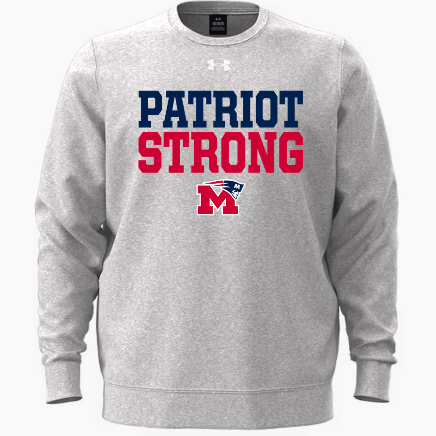 Marion Patriots <span class="pdp-name-mascot">Marion High School Patriots</span> UA Men's Icon Fleece Crew