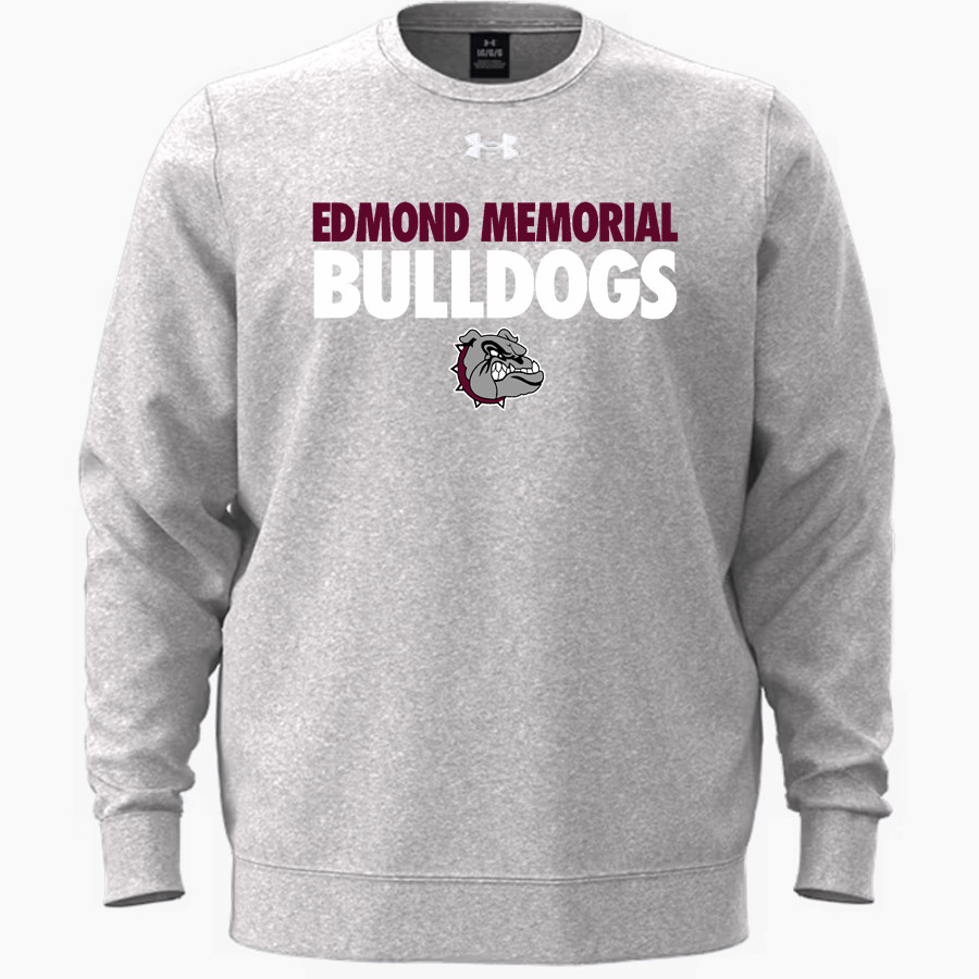 EDMOND MEMORIAL HIGH SCHOOL BULLDOGS <span class="pdp-name-mascot">EDMOND MEMORIAL BULLDOGS</span> UA Men's Icon Fleece Crew