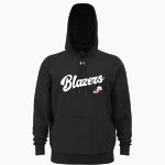 LINDHURST HIGH SCHOOL BLAZERS <span class="pdp-name-mascot">LINDHURST BLAZERS</span> UA Men's Icon Fleece Hoodie Front Thumbnail