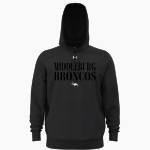 MIDDLEBURG HIGH SCHOOL BRONCOS UA Men's Team Icon Fleece Hoodie Front Thumbnail