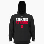 Benedictine University Mesa Redhawks <span class="pdp-name-mascot">Benedictine University Redhawks</span> UA Men's Icon Fleece Hoodie Front Thumbnail