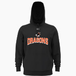 DALLAS HIGH SCHOOL DRAGONS <span class="pdp-name-mascot">DALLAS DRAGONS</span> UA Mens Team Icon Fleece Hoodie Front Thumbnail