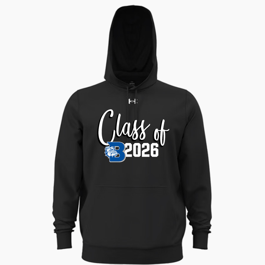 BANDERA HIGH SCHOOL BULLDOGS UA Men's Team Icon Fleece Hoodie