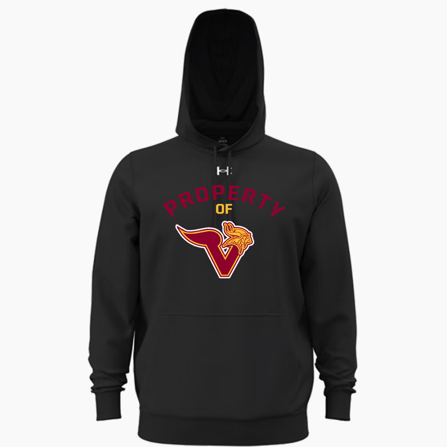 VOORHEES VIKINGS official sideline store UA Men's Team Icon Fleece Hoodie