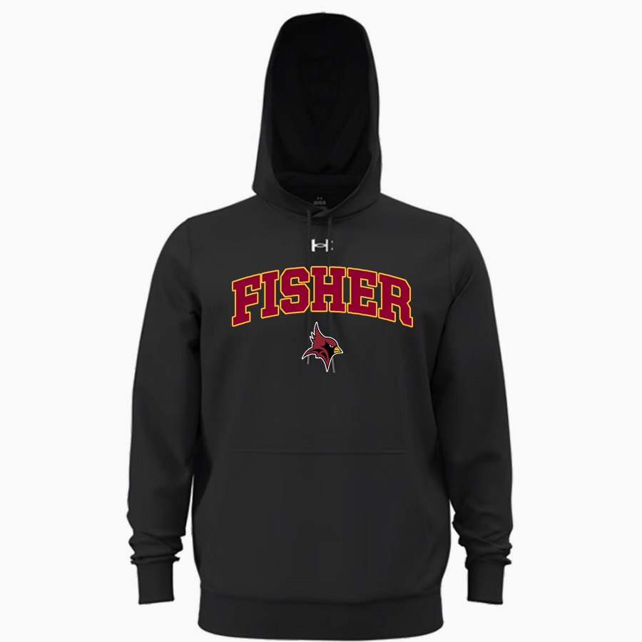 Fisher Cardinals <span class="pdp-name-mascot">Fisher Cardinals</span> UA Mens Team Icon Fleece Hoodie